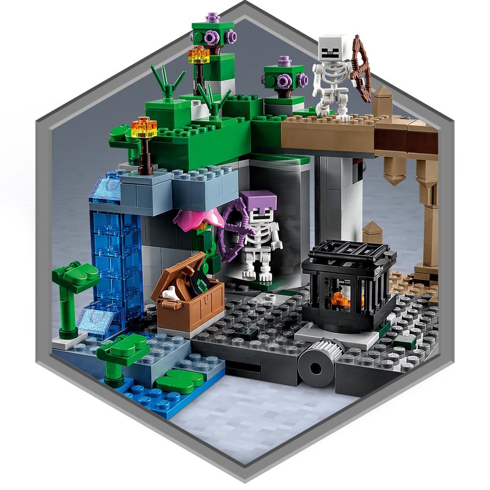 LEGO Minecraft - Skjelettfengselet 8+