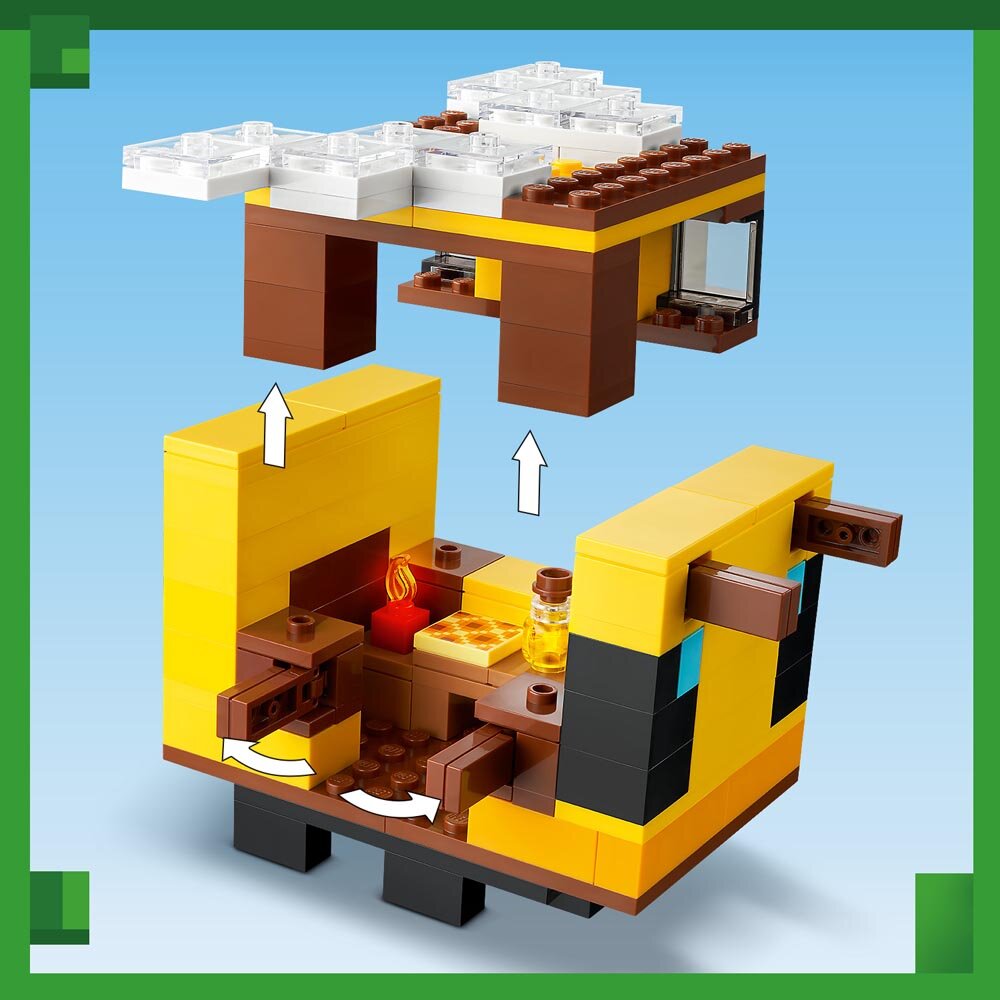 LEGO Minecraft - Birøkterens hytte 8+