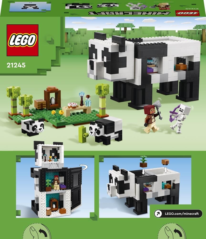 LEGO Minecraft - Pandahuset 8+