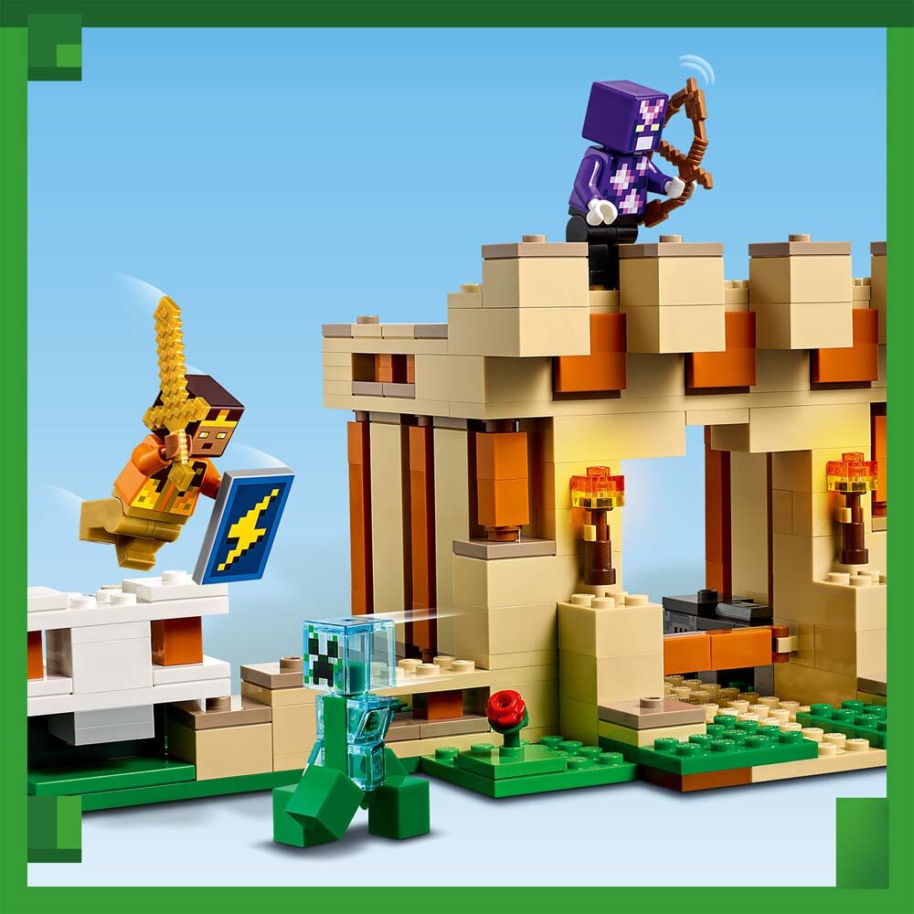 LEGO Minecraft - Jerngolemens borg 9+