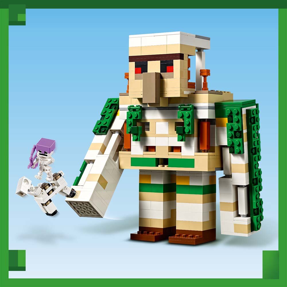 LEGO Minecraft - Jerngolemens borg 9+