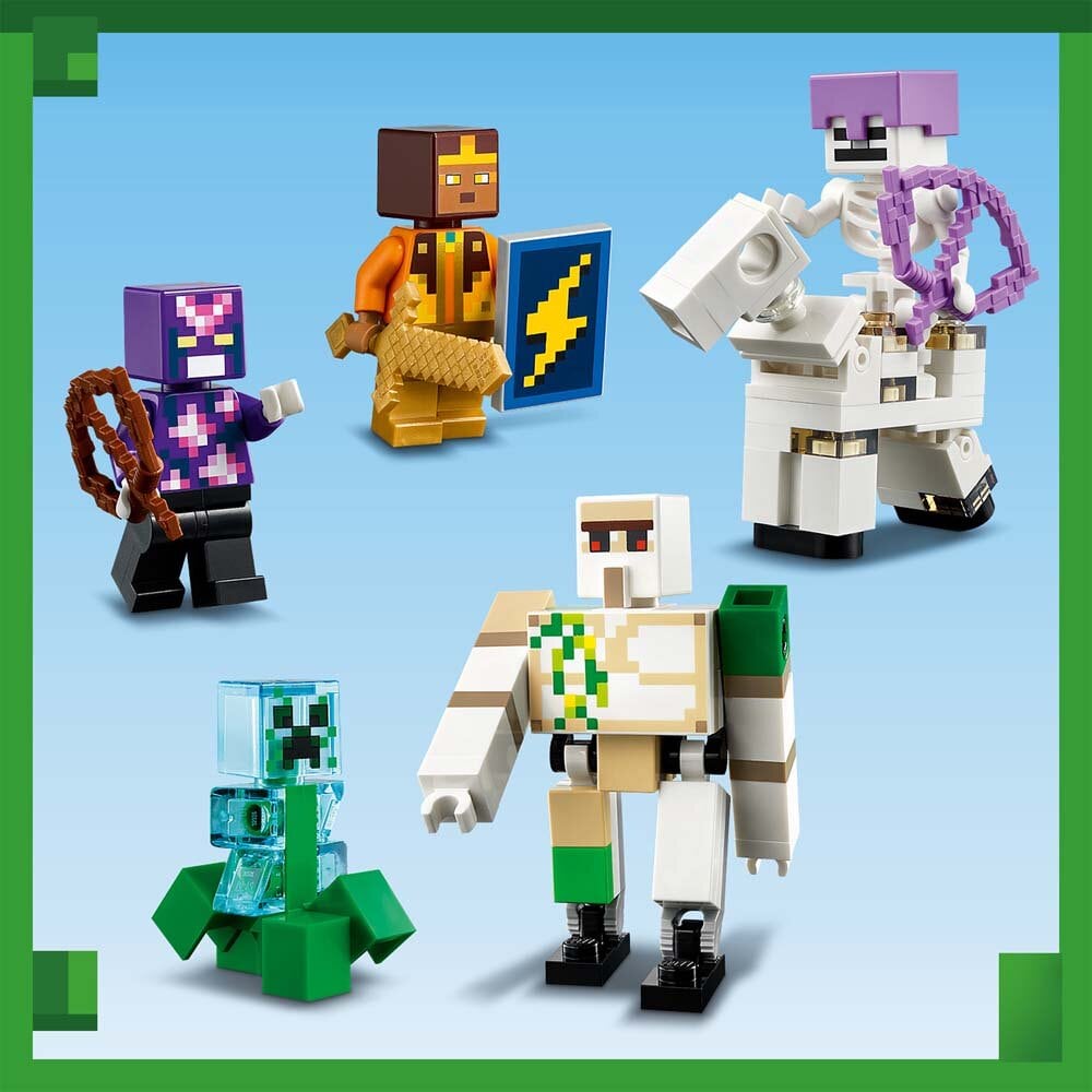 LEGO Minecraft - Jerngolemens borg 9+
