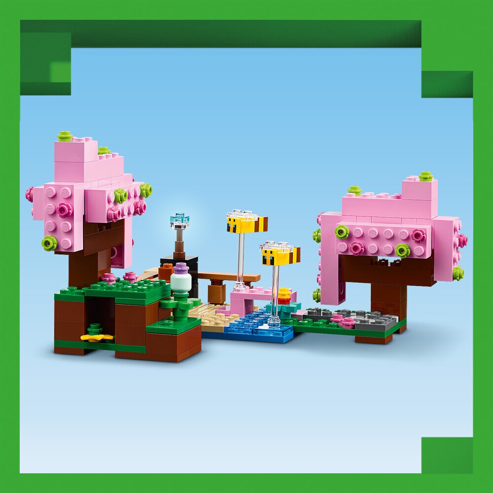 LEGO Minecraft - Hage med kirsebærtrær 8+