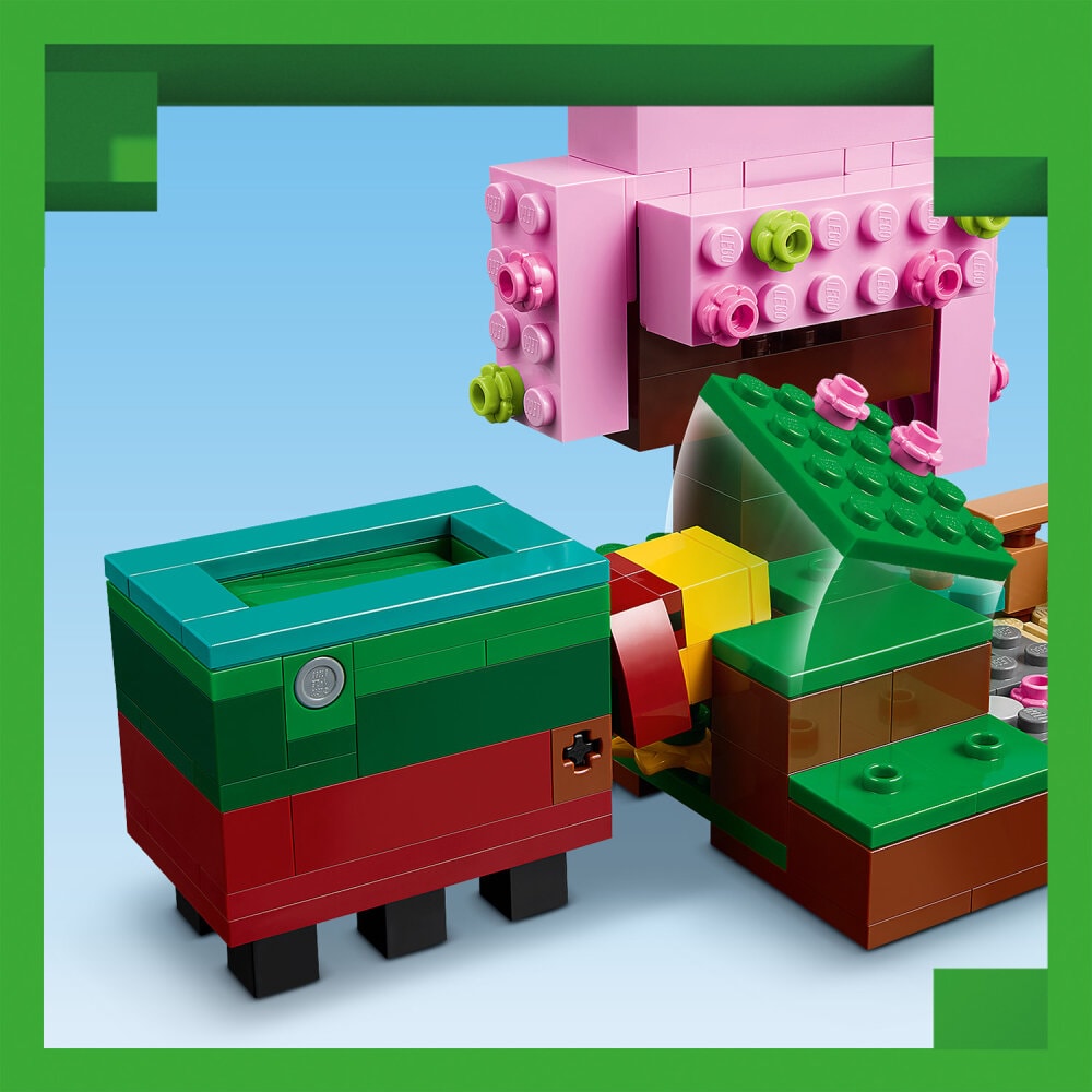 LEGO Minecraft - Hage med kirsebærtrær 8+