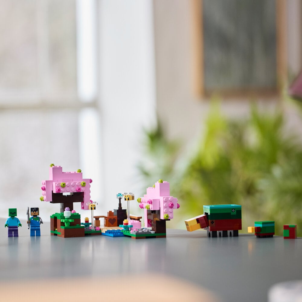 LEGO Minecraft - Hage med kirsebærtrær 8+