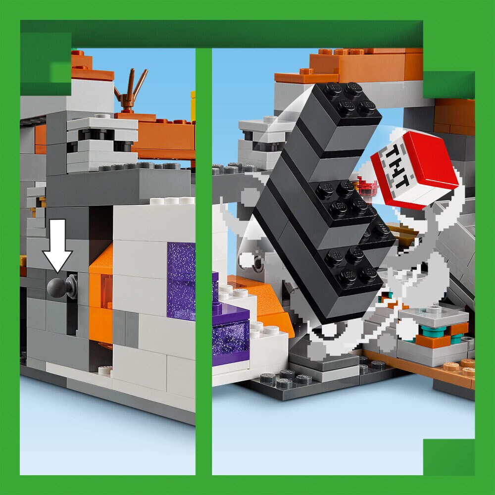 LEGO Minecraft - Gruvegang i steinørkenen 8+
