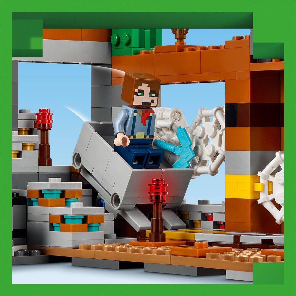 LEGO Minecraft - Gruvegang i steinørkenen 8+