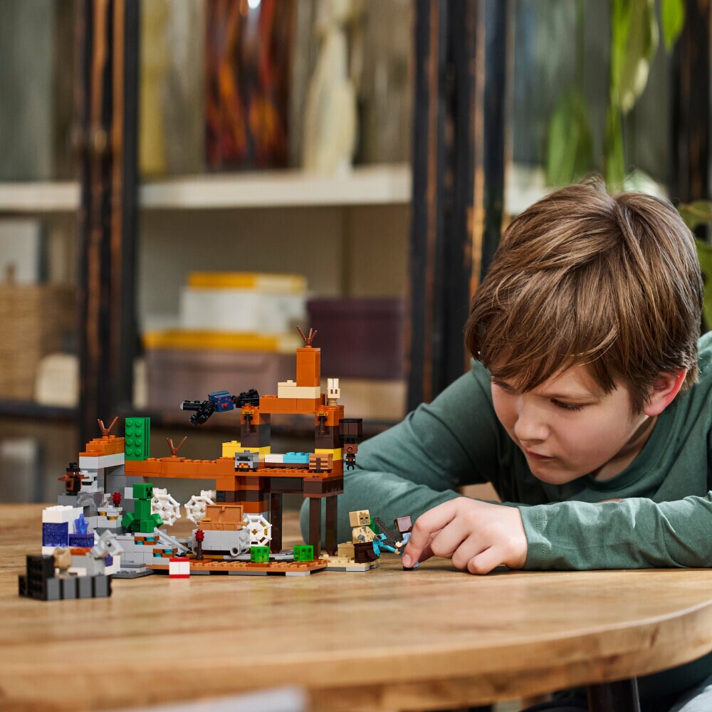 LEGO Minecraft - Gruvegang i steinørkenen 8+