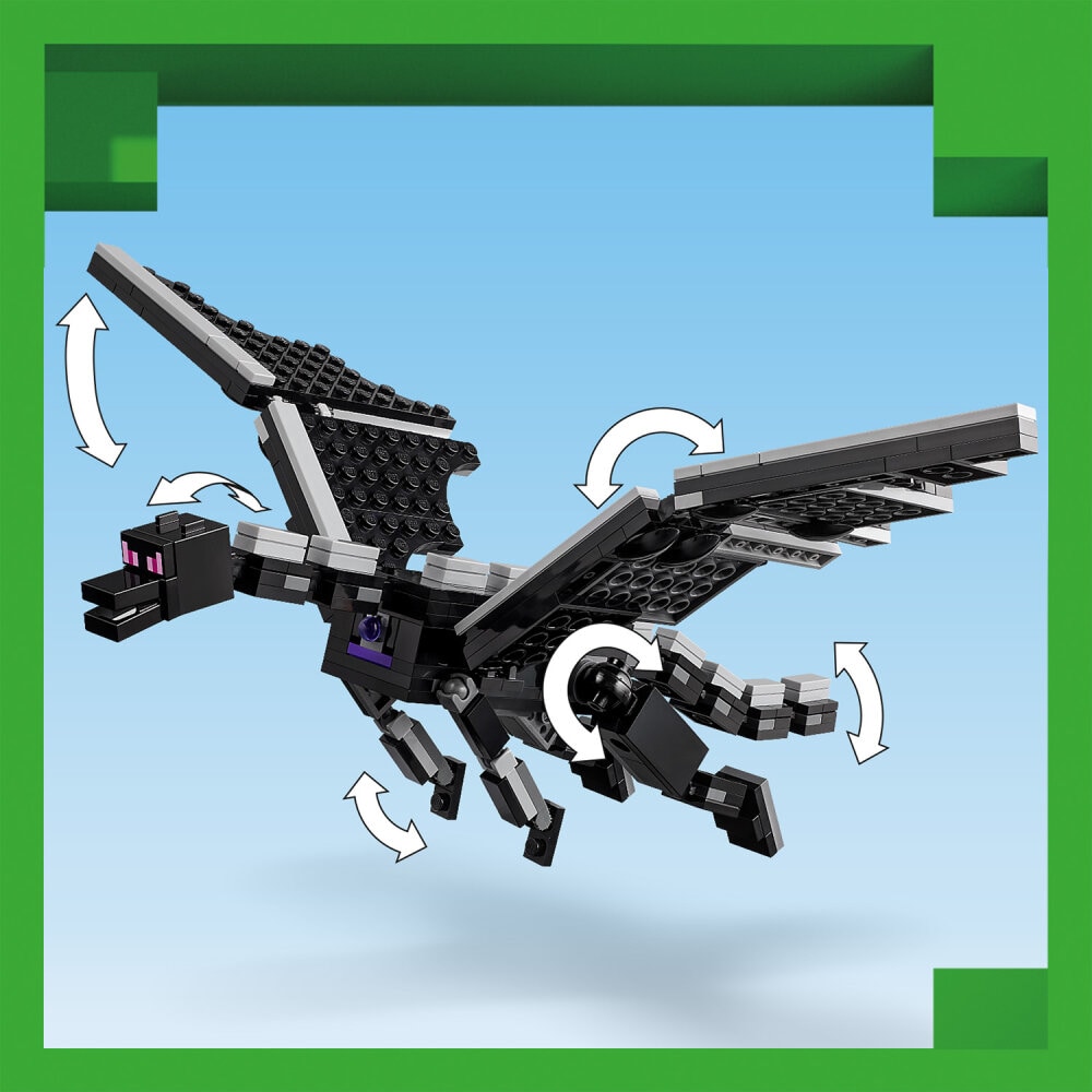 LEGO Minecraft - Enderdrage og End Ship 8+