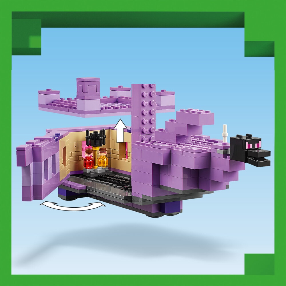 LEGO Minecraft - Enderdrage og End Ship 8+