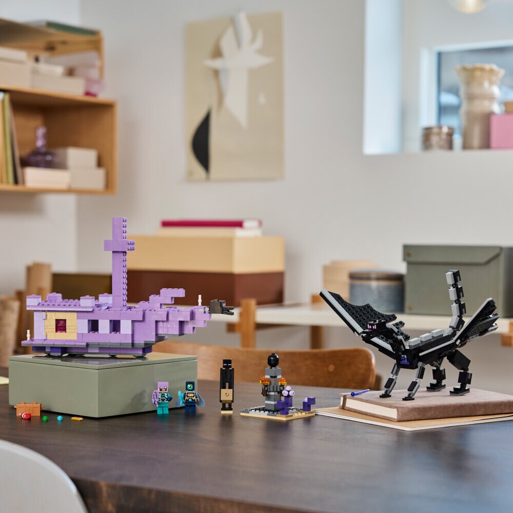 LEGO Minecraft - Enderdrage og End Ship 8+