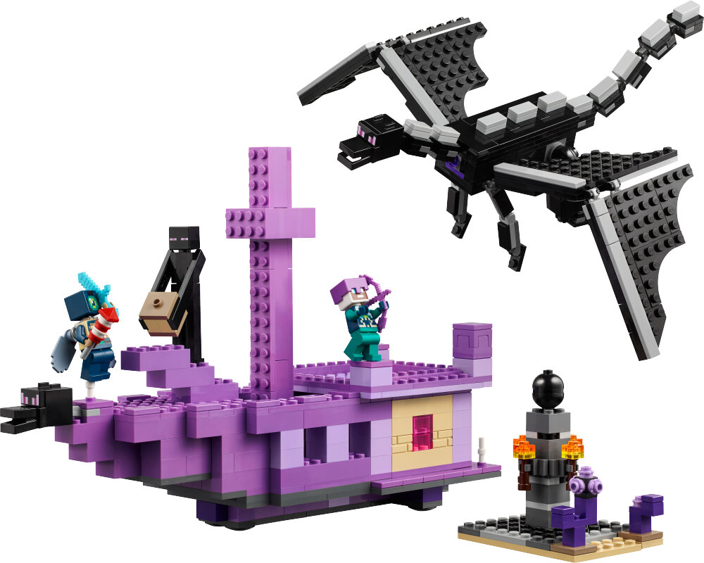 LEGO Minecraft - Enderdrage og End Ship 8+