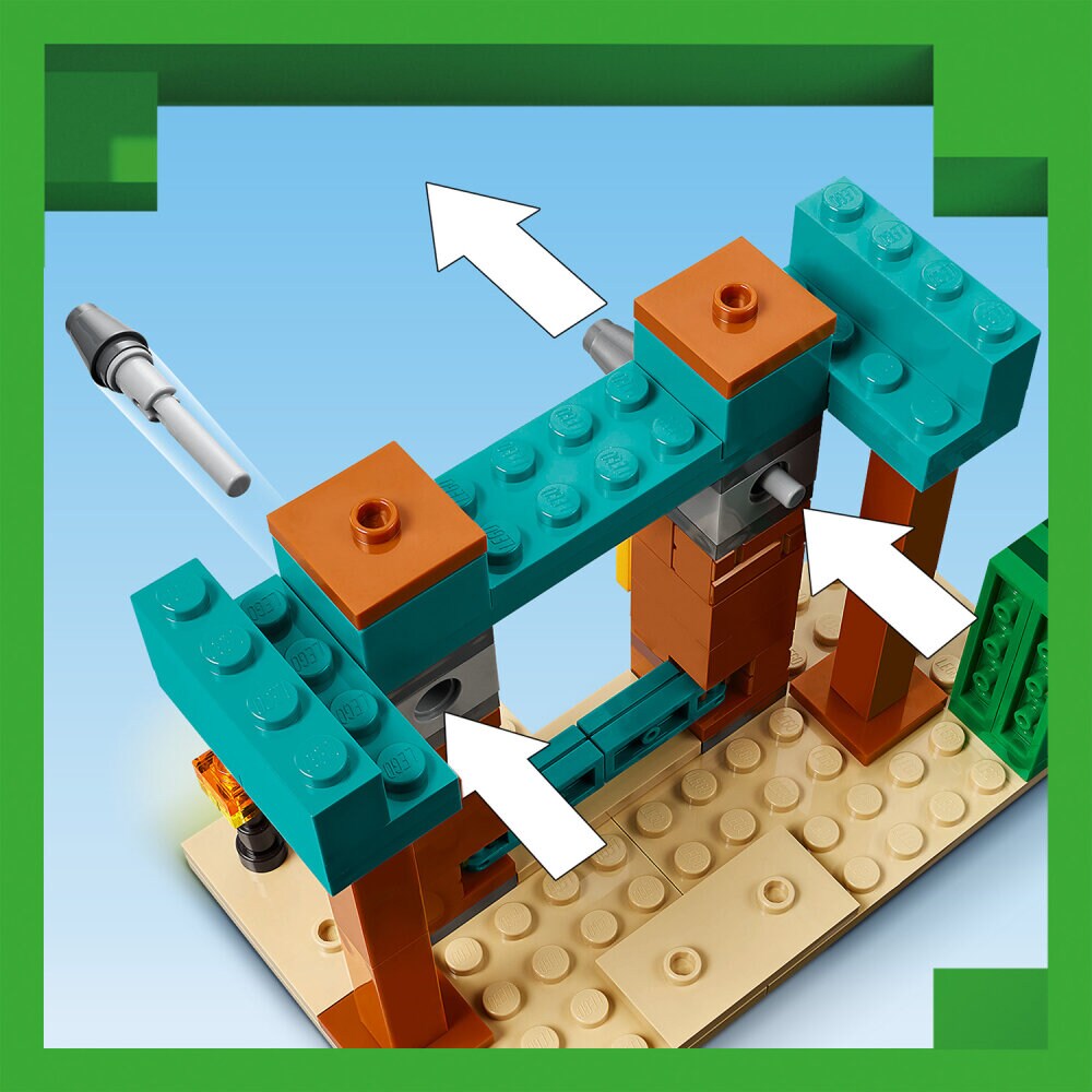 LEGO Minecraft - Ondsbyboer-ørkenpatrulje 7+