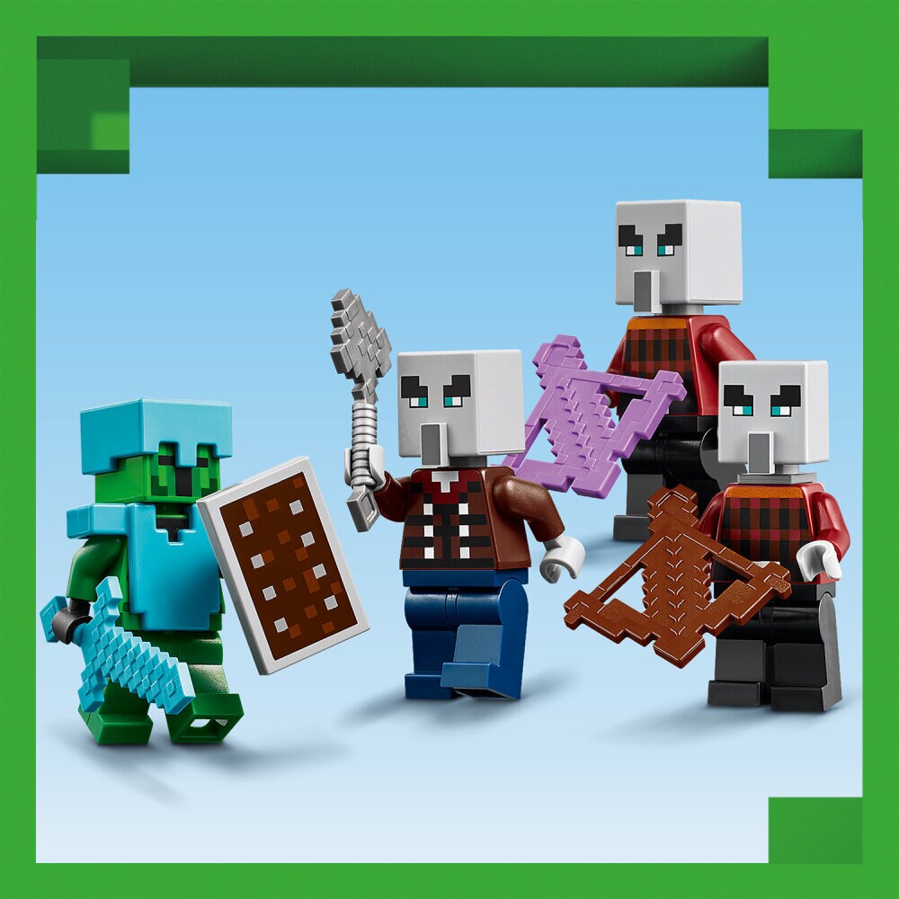 LEGO Minecraft - Ondsbyboer-ørkenpatrulje 7+