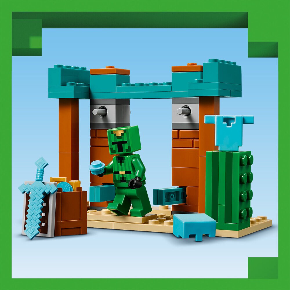 LEGO Minecraft - Ondsbyboer-ørkenpatrulje 7+