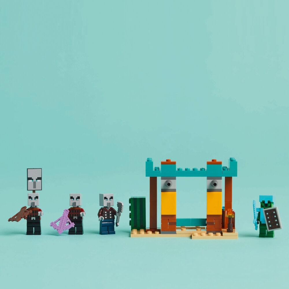 LEGO Minecraft - Ondsbyboer-ørkenpatrulje 7+
