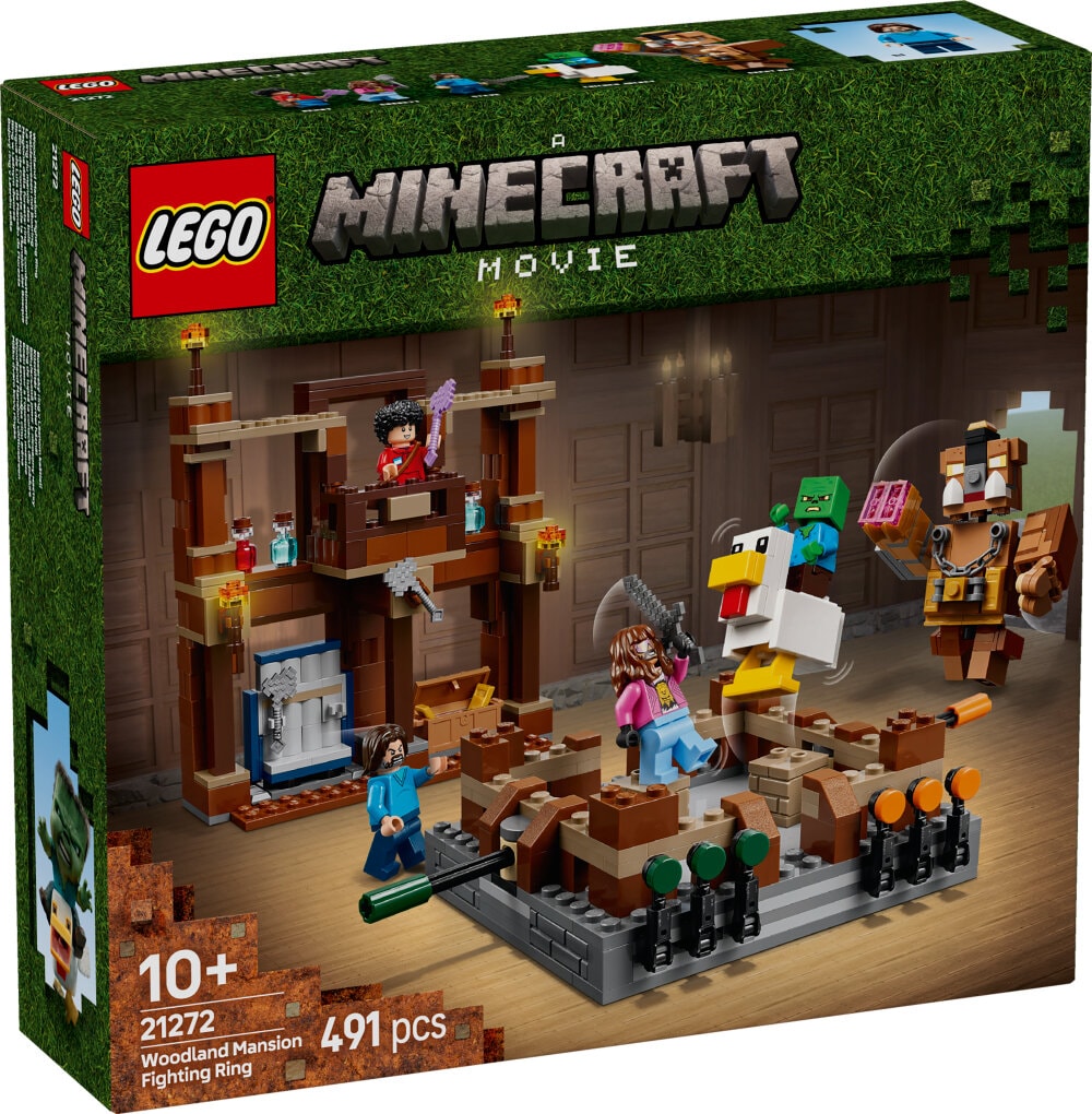 LEGO Minecraft - Skogspalass med kamparena 10+