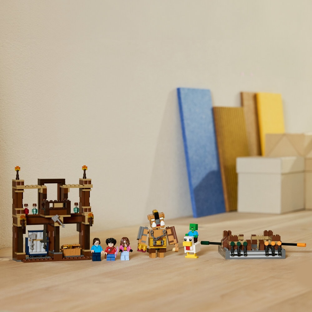LEGO Minecraft - Skogspalass med kamparena 10+