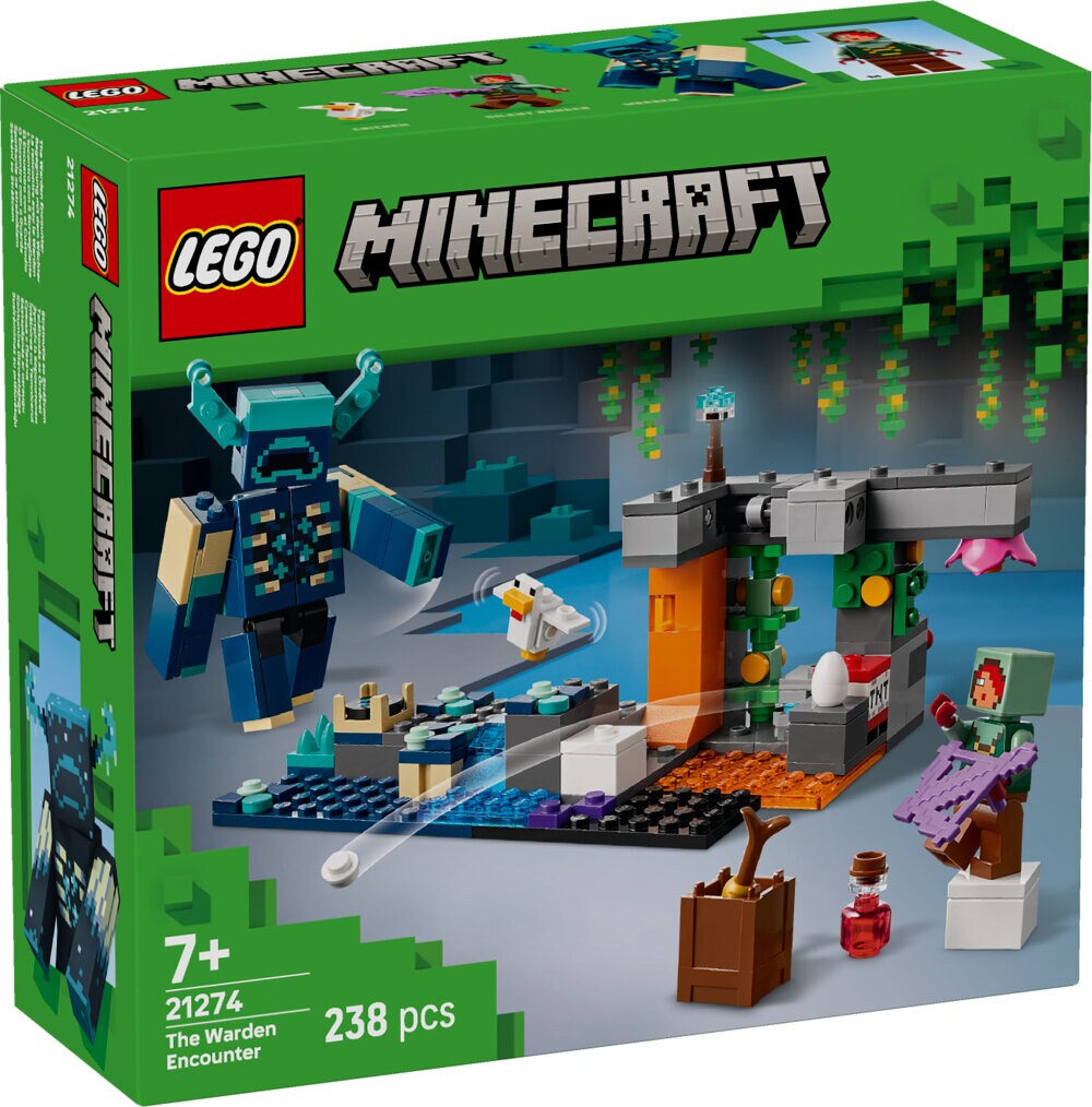 LEGO Minecraft - Møtet med skogvokteren 7+
