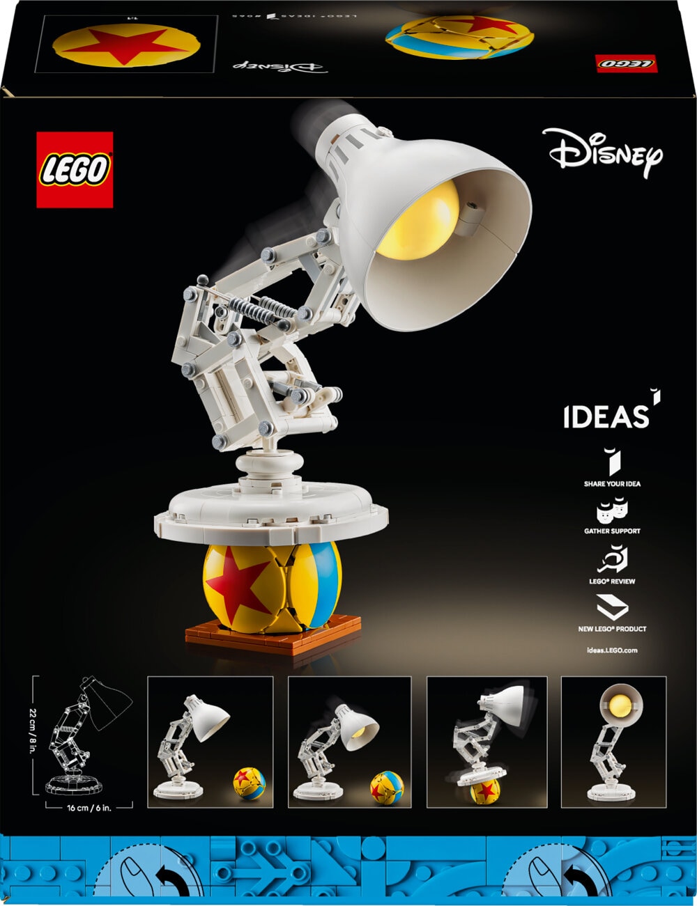LEGO Ideas - Disney Pixar Luxo Jr. 18+