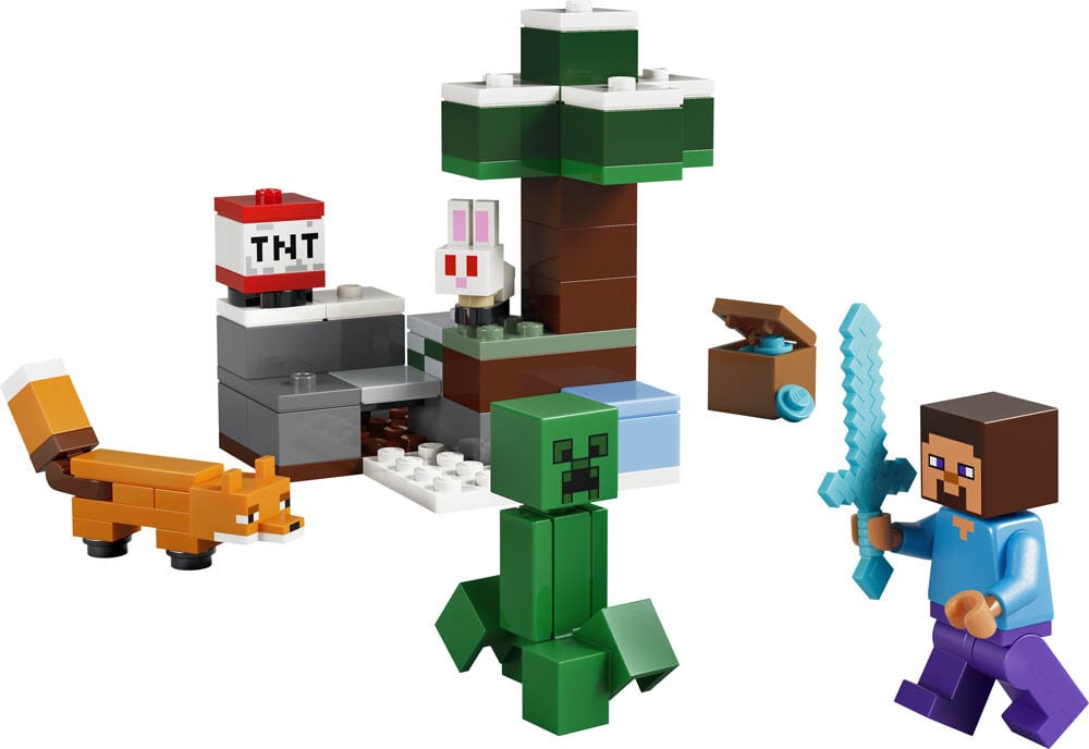 LEGO Minecraft - Steves taigaeventyr 6+