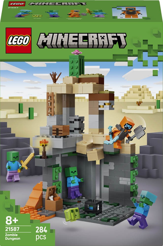LEGO Minecraft - Zombiehule 8+