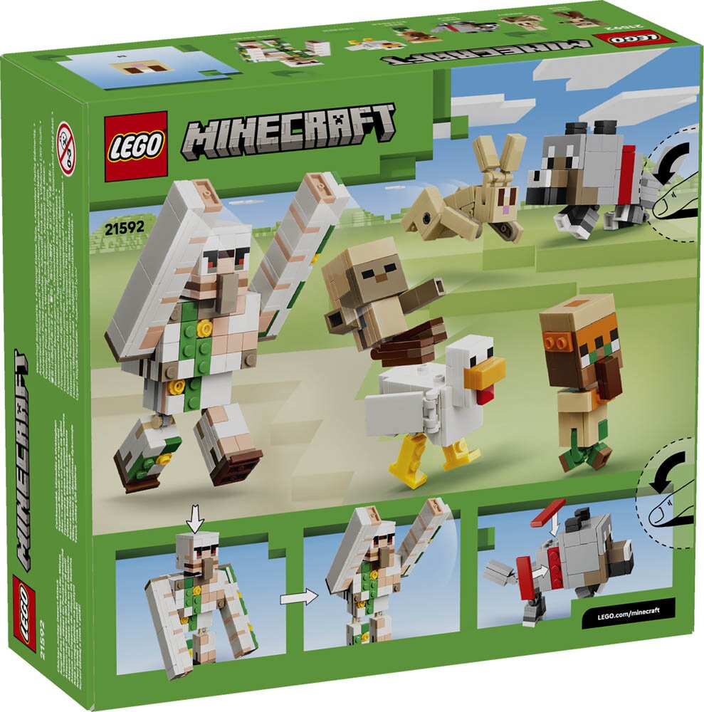 LEGO Minecraft - Ørkenangrep med hønseridder 9+