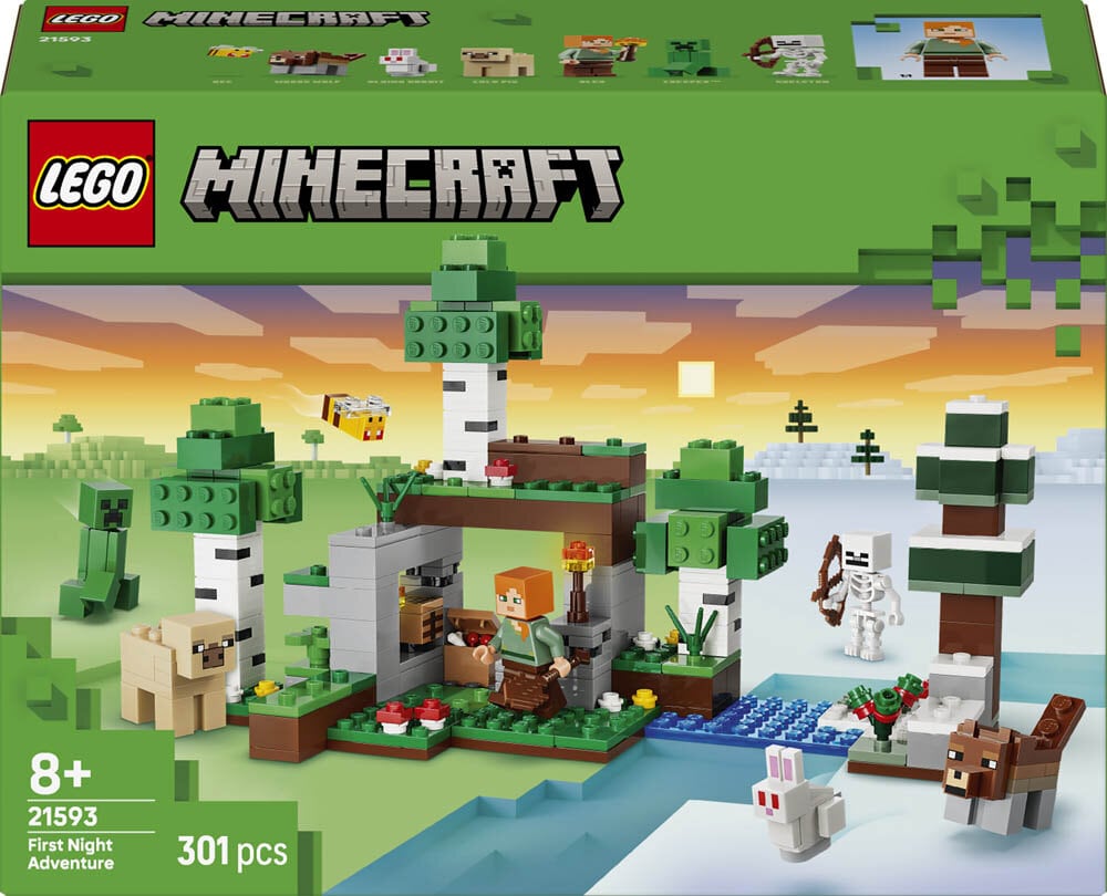 LEGO Minecraft - Første nattens eventyr 8+