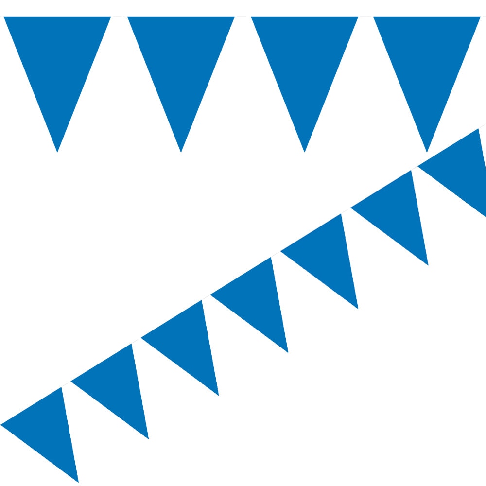 Flaggirlander - Mørkeblå 10 meter