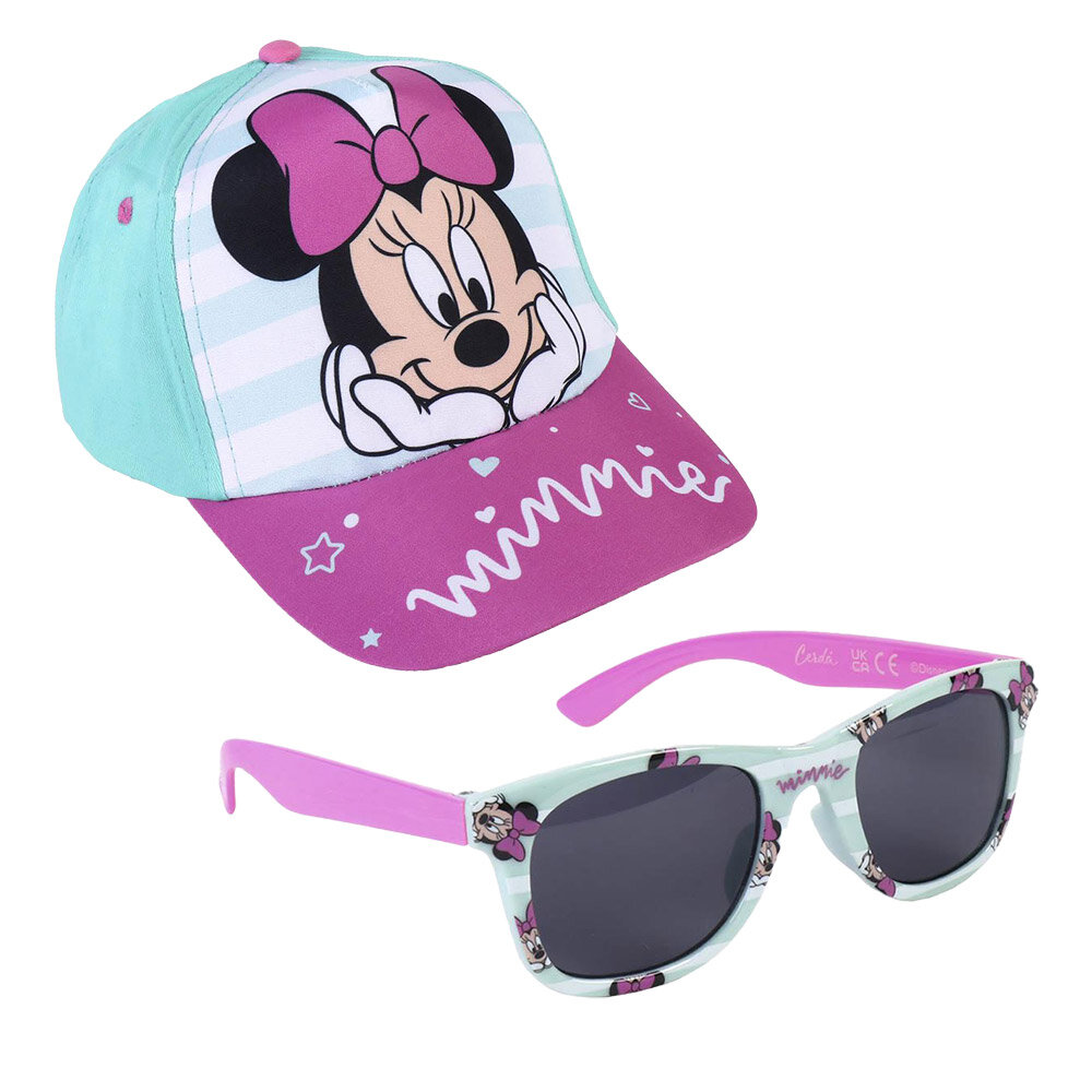 Minni Mus - Caps og solbriller til barn