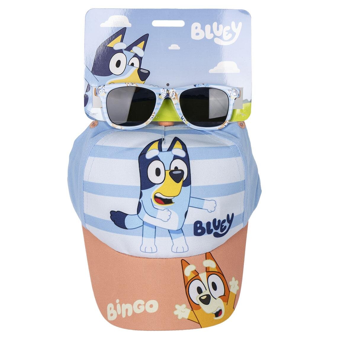 Bluey - Caps og solbriller til barn