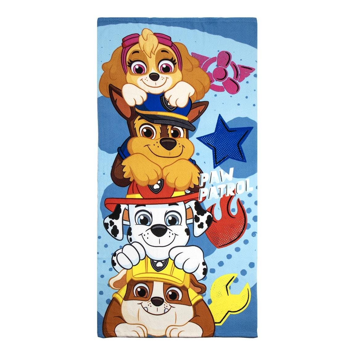 Paw Patrol Pups - Badehåndkle 70 x 140 cm