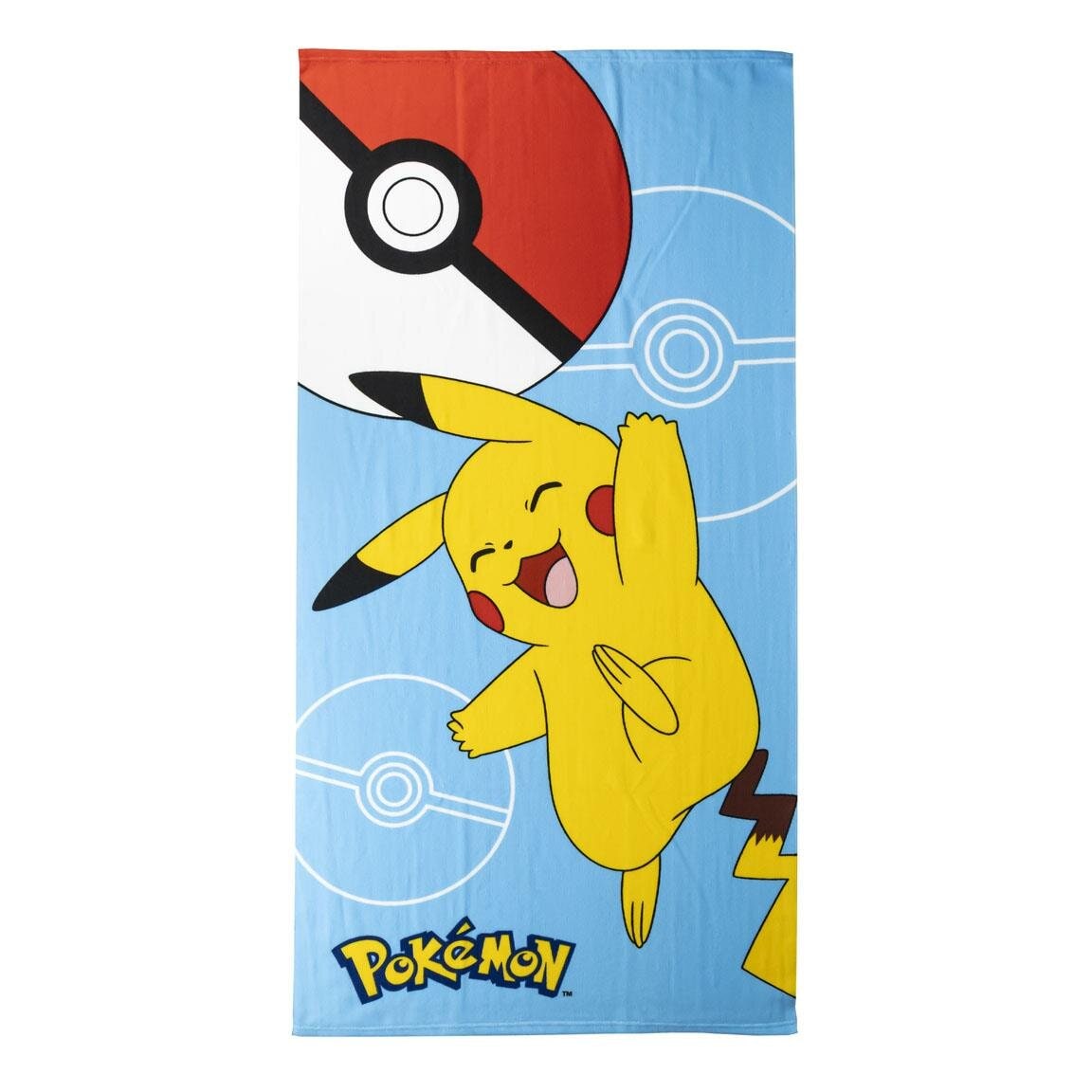 Pokémon - Badhåndkle Pikachu 70 x 140 cm