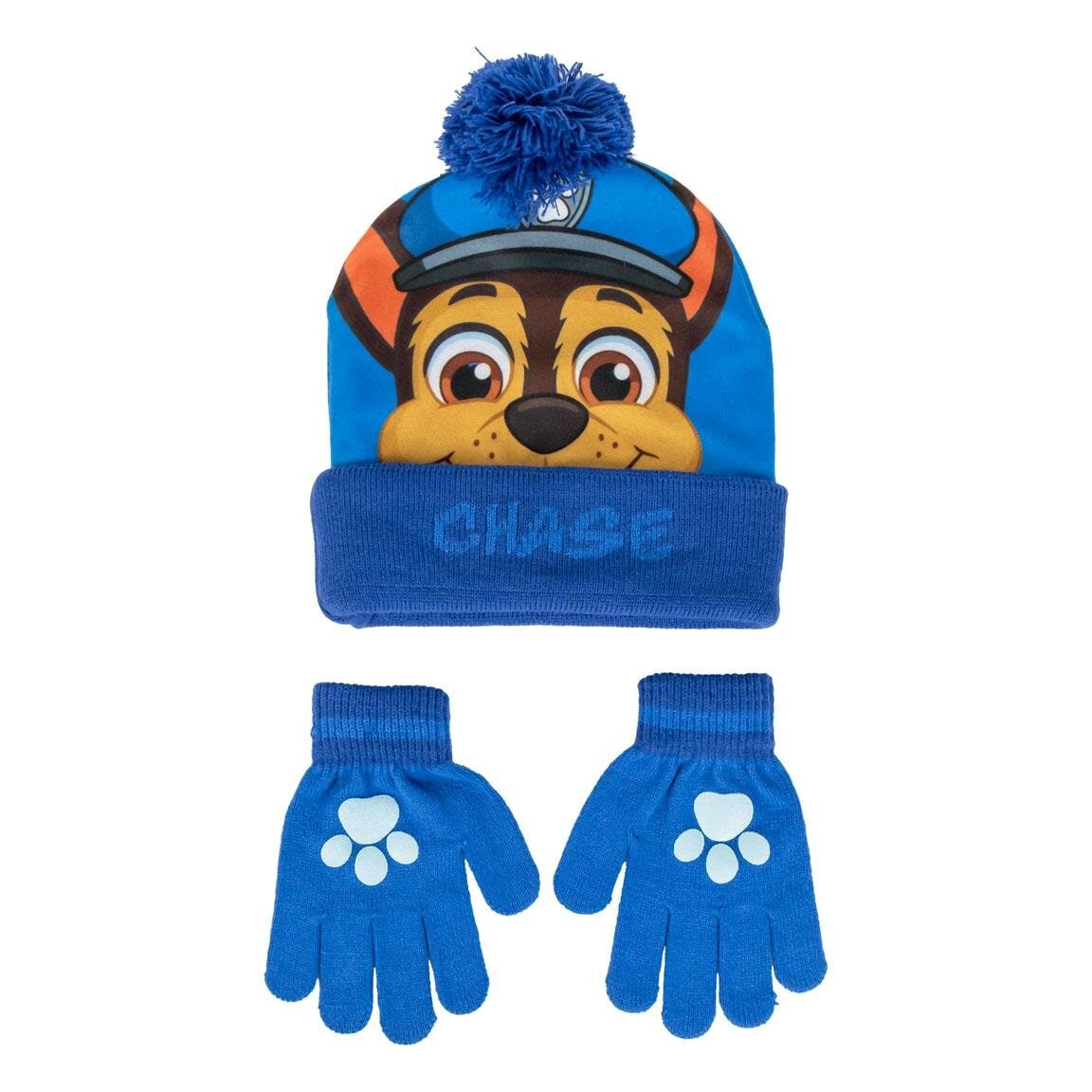 Paw Patrol Chase - Lue og hansker