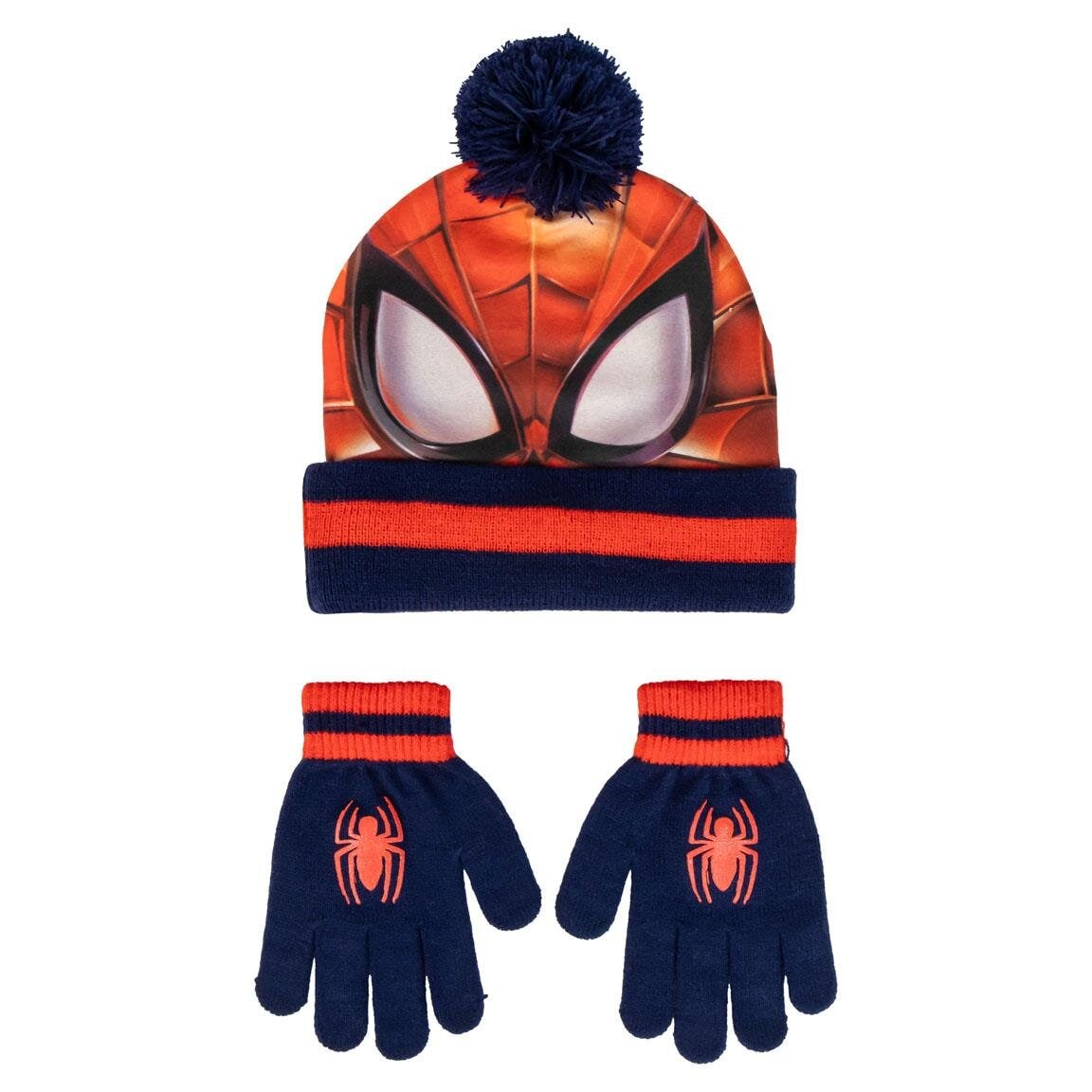Spiderman - Lue og hansker