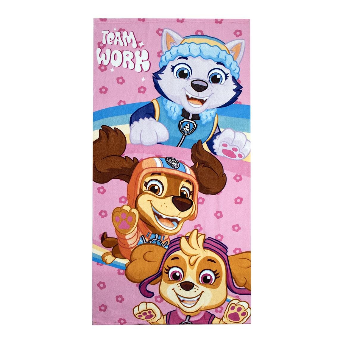 Paw Patrol Girls - Badehåndkle 70 x 140 cm