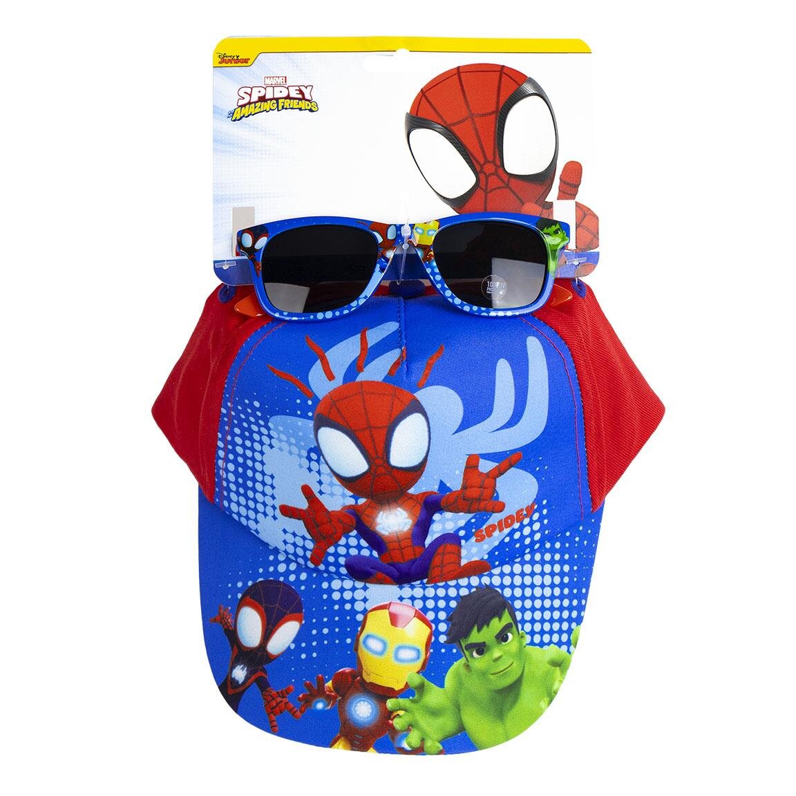 Spidey - Caps og solbriller til barn
