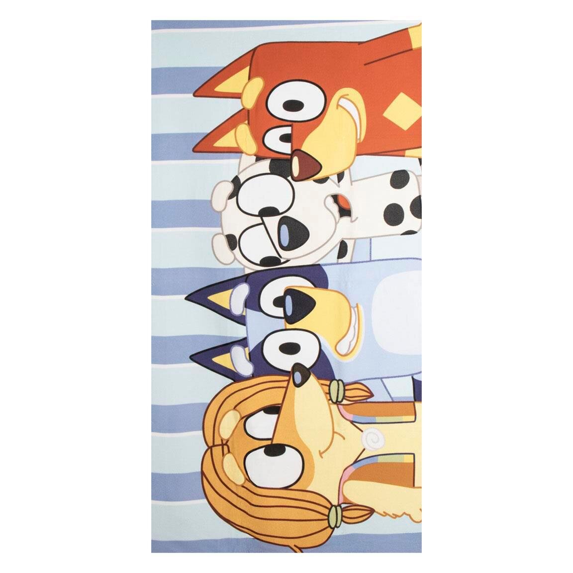 Bluey med venner Badehåndkle 70 x 140 cm