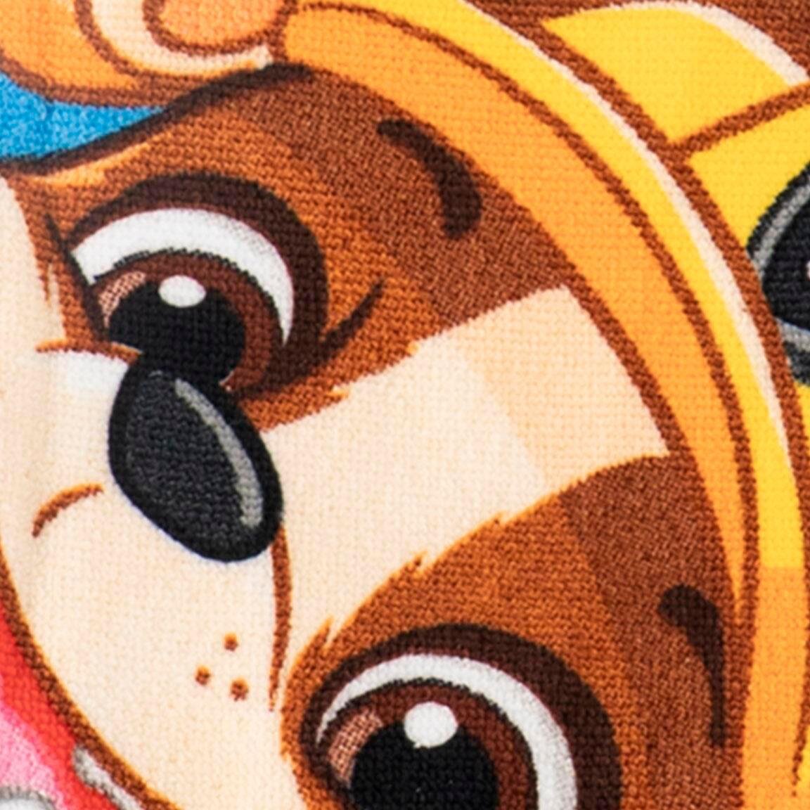 Paw Patrol sett med badehåndkle og svømmebriller