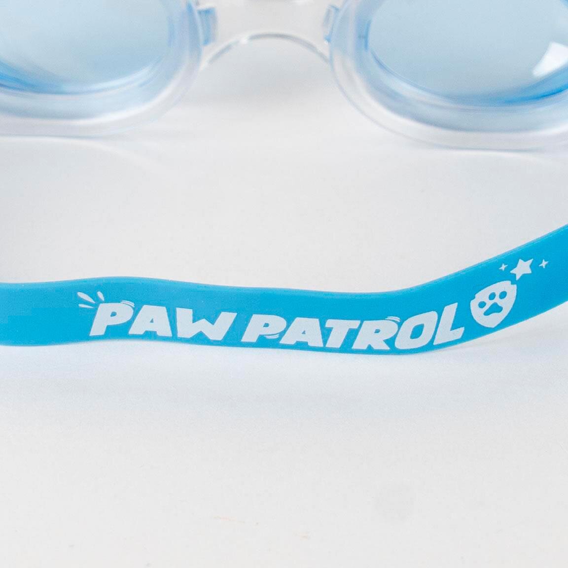 Paw Patrol sett med badehåndkle og svømmebriller