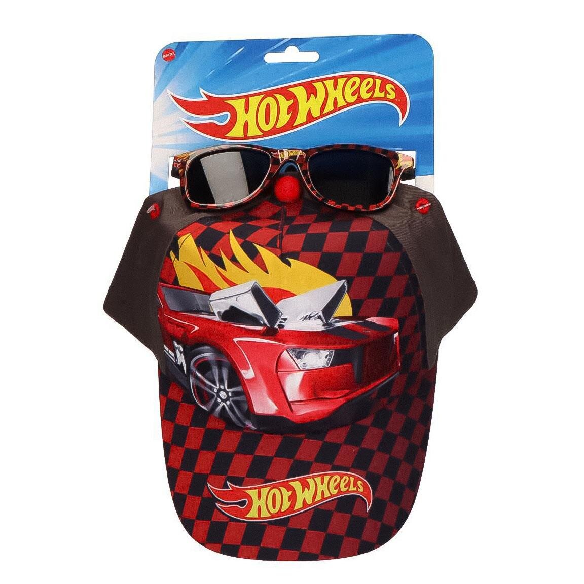 Hot Wheels - Caps og Solbriller til barn