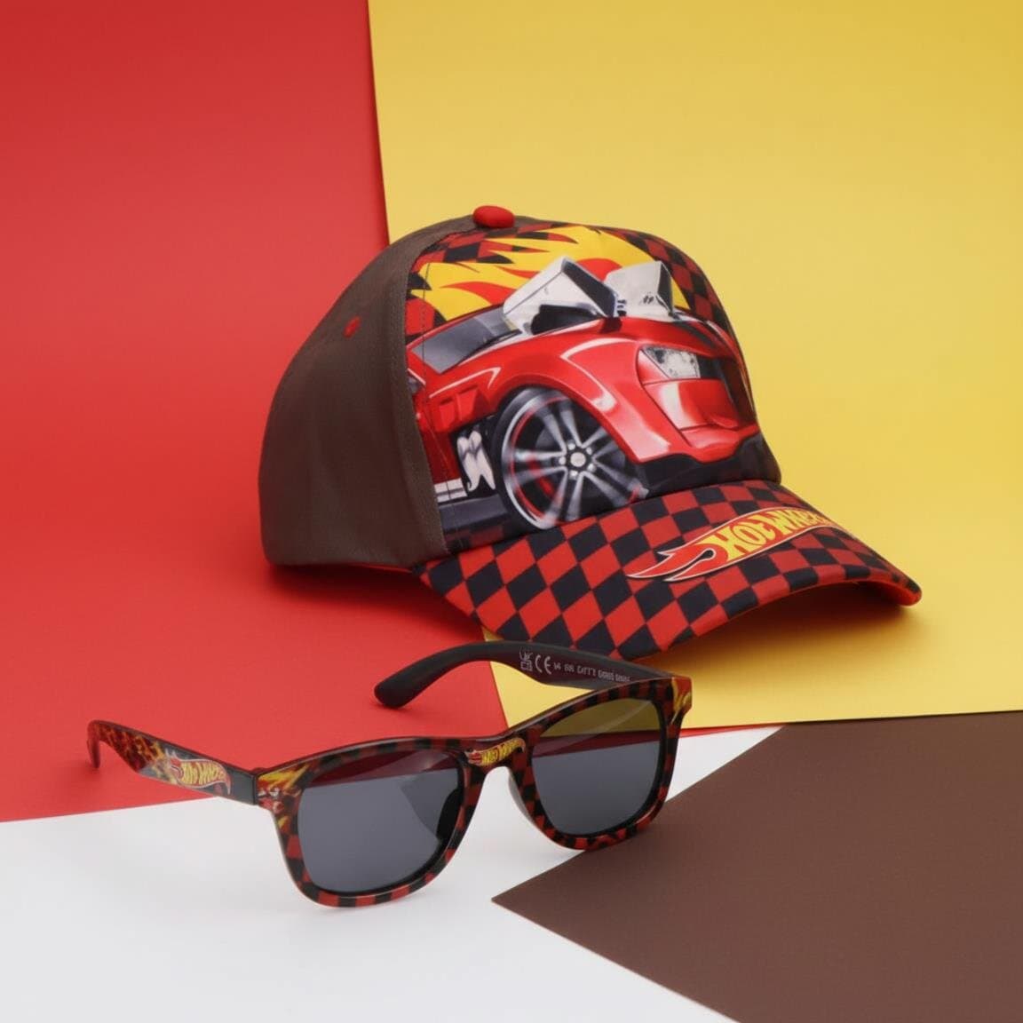 Hot Wheels - Caps og Solbriller til barn