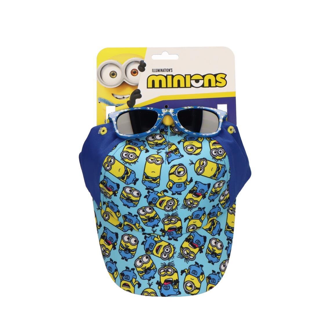 Minions - Caps og solbriller til barn