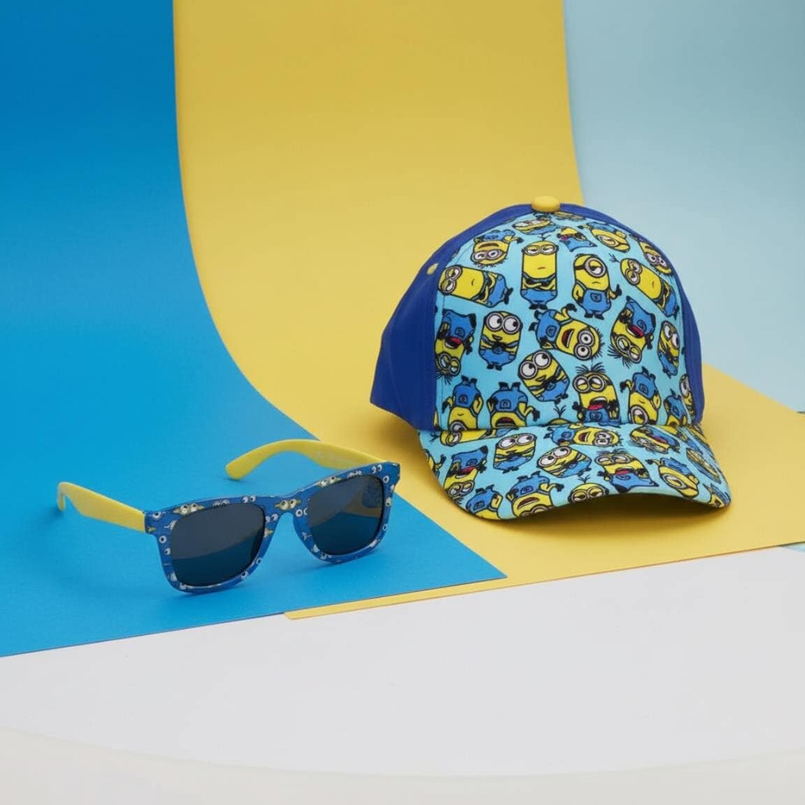 Minions - Caps og solbriller til barn