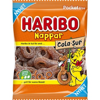 Haribo Smokker Cola Sur 70 gram