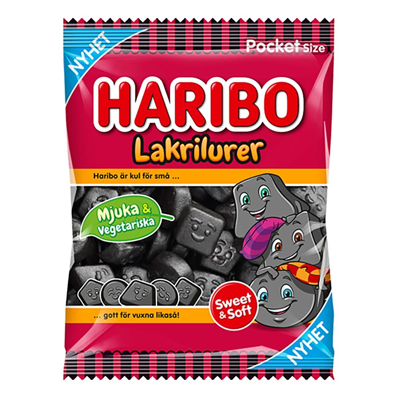 Haribo Lakrilurer 80 gram