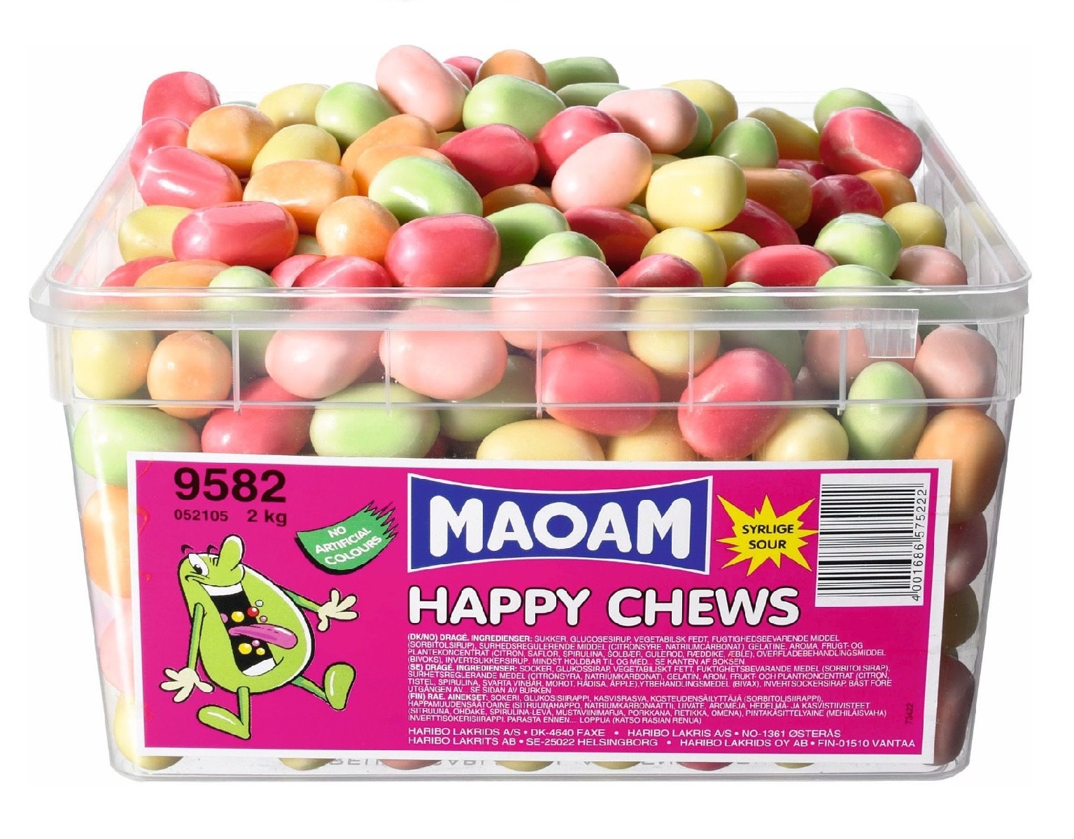 Maoam Kastanjer Frukt Stor Pakke 2 kg