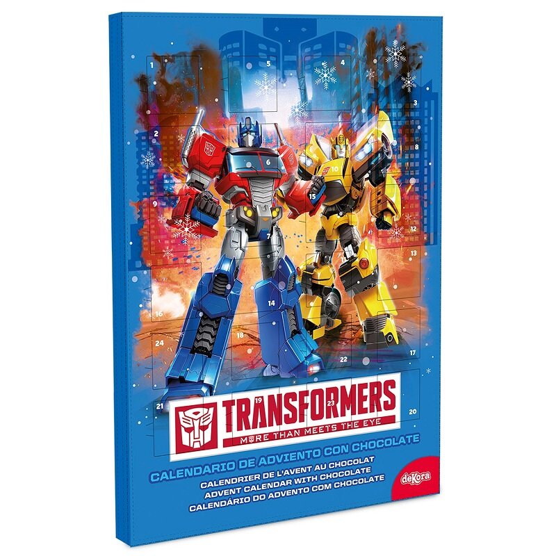 Transformers - Julekalender Sjokolade 50 gram