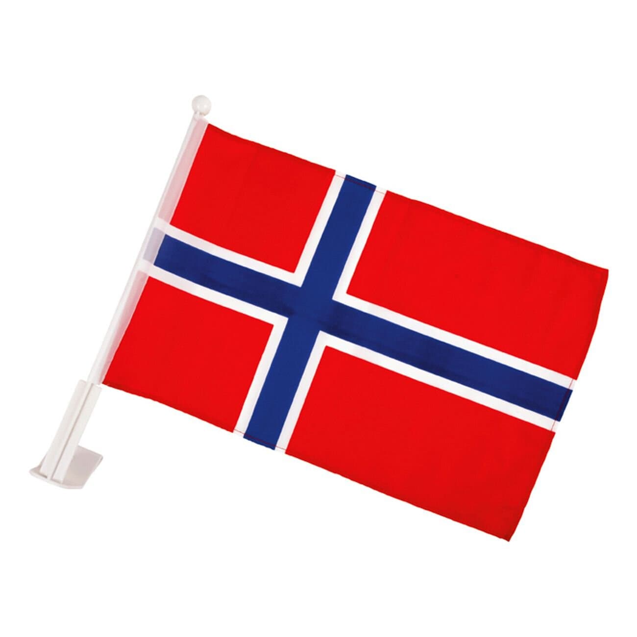 Bilflagg Norge 30 x 45 cm