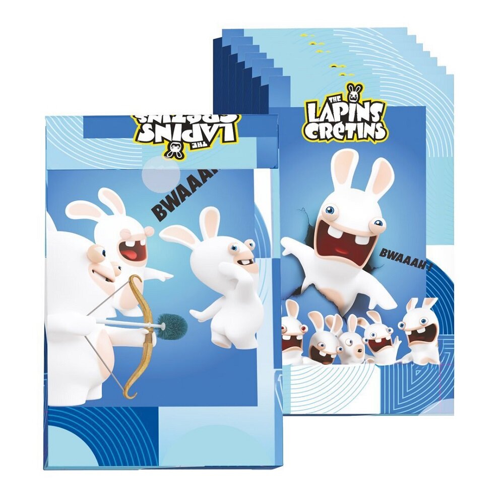 Rabbids - Godteposer i papir 8 stk.